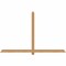 Ekena Millwork Eugene Smooth Timber Gable Bracket, Western Red Cedar, 84"W x 53"H x 1 1/2"D x 3 1/2"F, 15/12 Pitch GBW084X53X0204EUG00SWR - alternate 1